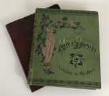 2 Antique Books - The May Book, Compiled By Mrs. Aria, 1901; The May Book,