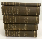 5 Books - Dictionary Of Music & Musicians, Sir George Grove, 1896