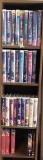 4 Shelves VHS Movies