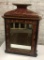 Hand Painted Wall Cabinet W/ Beveled Mirror - India, 21