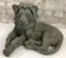 Cast Lion & Lamb Statue - 19