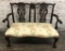 Early 1800s Chippendale Style 2-seat Bench - 45