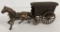 Vintage Iron Horse & Ice Wagon W/ Driver - 10