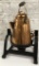 Wonderful Copper Water Kettle On Iron Base W/ Burner - 18