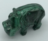 Small Malachite Hippo - 3¼