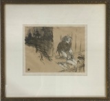 Henri De Toulouse-Lautrec (1864-1901) Lithograph - Don Quixote And The Fish