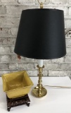 Small Brass Lamp - 23½