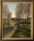 Eve, Jean (1900-1968) Oil On Canvas - Countryside Landscape, Signed Lower R