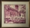 Hammil Print - Kansas City Star Building, Faded, Framed W/ Glass 27