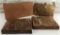 4 Karen Iverson Terra Cotta Plaques - Longest 15½
