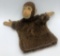 Steiff 1920s Mohair Jocko Chimp Hand Puppet - Missing Glass Eye