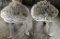 Pair Heavy Cast Iron Chairs - 21