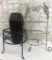 Heavy Iron Vase - No Bottom, 17½