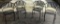 4 Iron Patio Chairs - 32
