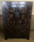 Black Chinese Chinoiserie Cabinet - 49