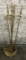 4-piece Brass Fireplace Tool Set