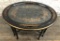 Vintage Black Lacquered & Gold Lift-Off Tray Table