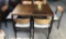 Danish Modern Teak Dining Table & 6 Chairs - Table 49