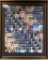 Karen Iverson Painting - Heraldic Scene, Framed W/ Glass 35½