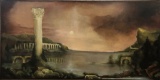 Dianne Corbeau Framed Oil On Canvas - Silent Mournful Pleasure, Aug. 2003,