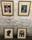 4 Framed Reprints Of Ladies Home Journal Covers - 17