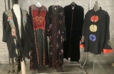 Caftan, Dress W/ Attached Cardigan, 2 Jackets
