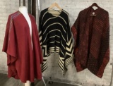 2 Wraps & 1 Poncho