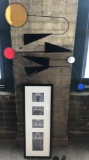 Modern Style Mobile - Artist Signed Top Circle, Needs Repairs; Karen Iverso