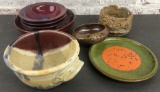 8 Pieces Various Studio Pottery