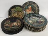6 Russian Fairy Tale Plates; 8 Russian Fairy Tale Plates - Heinrich Germany