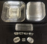 22 Pieces Modern Glassware