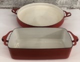 Dansk Kobenstyle Jens Quistgaard Red Loaf Pan - France, 14¼