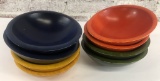 Set Of 8 Made In Vermont Salad Bowls