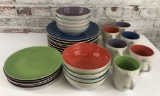 222 Fifth Flip Flop Dishes - Includes 6 4¼