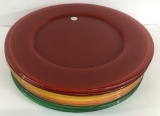 8 New Love Company Glass Chargers