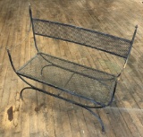Vintage Italian Style Iron Bench - 42