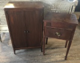 Vintage Record Cabinet - 22