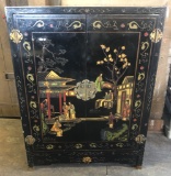 Vintage Chinoiserie Cabinet - 32