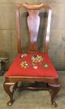 Nice Reproduction Chippendale Style Chair - 40