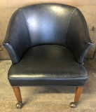 Black Rolling Chair - LOCAL PICKUP ONLY
