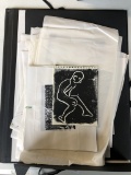 Large Lot Karen Iverson Block Prints