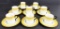 Set Of 8 Vintage Wedgwood England Demitasse Cups & Saucers