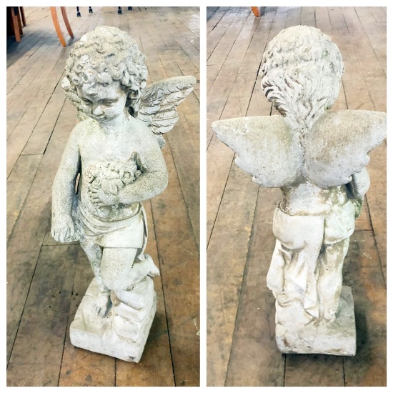 Concrete Angel Statue - 18"