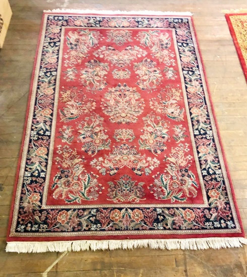 Higher End 100% Wool Hand-Made Rug - 110"x71½" - LOCAL PICKUP ONLY
