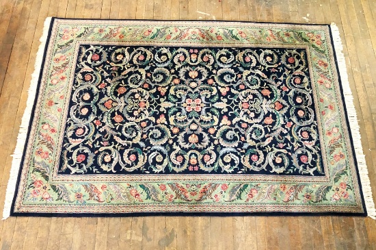 Higher End 100% Wool Hand-Made Rug - 110"x72" - LOCAL PICKUP ONLY