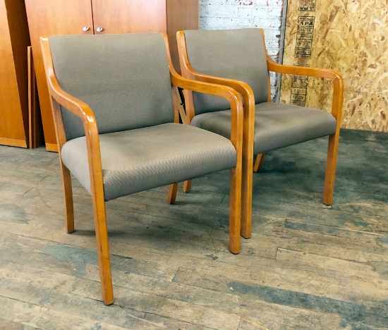 2 Arm Chairs - 21½"x24"x33" - LOCAL PICKUP ONLY
