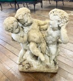 Cast Concrete Figure (3 Putti) - 19