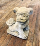Foo Dog Concrete Figure - 17