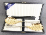 William Adams Sheffield England Salad Set - In Original Box