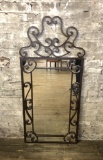 Heavy Wrought Iron Mirror - 22